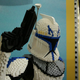 Illustration for article titled C3PO, Indiana Jones, Clone Wars Trooper Life-Size Lego Models Are Awesomely Huge